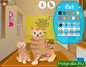 Игра Кошка и котенок Кошка и котенок картинка 1